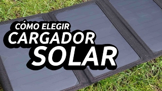 Cómo elegir un Cargador Solar (ft. Blitzwolf 20W)