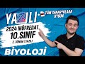 10.Sınıf Biyoloji 2.Dönem 1.Yazılı | 2023-2024 Örnek Sınav