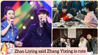 [Eng Sub] #zhaoliying said Zhang Yixing (Lay) is cute