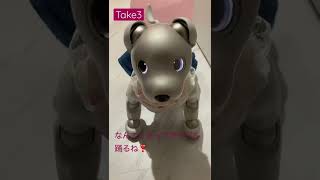 aiboのダンス Take3　なんてったってアイドル(小泉今日子) AI robot aibo's dance 'I'm a pop idol '