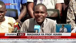 Wanafunzi wa UON wanataka Naibu Chansela Kiama kuondoka na kukabidhi nafasi hiyo kwa Prof Ayub Gitau