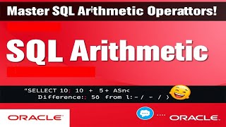 SQL Arithmetic Operators Oracle SQL fundamentals | Emran Code Box