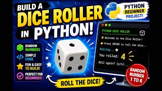Python Beginner Project Dice Rolling Game