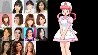 Anime Voice Comparison- Nurse Joy (Pokemon)