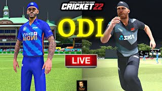 India vs New Zealand ODI Match - Cricket 22 Live - RtxVivek