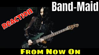 BAND-MAID - FROM NOW ON REACTION | OFFICIAL MUSIC VIDEO | DRUMMER REACTS