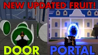 NEW DOOR VS PORTAL NEW UPDATE!!.... ( Blox Fruits )