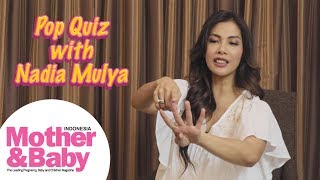 Celebrity Challenge - Pop Quiz with Nadia Mulya