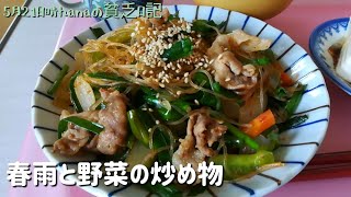 何の麺？春雨と野菜の炒め物/簡単節約料理