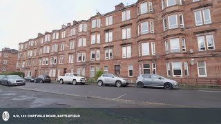 Flat 0/2, 121 Cartvale Road, Battlefield, Glasgow