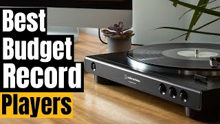 Best Budget Record Players 2024 [Upgrade Your Vinyl Listening Experience]