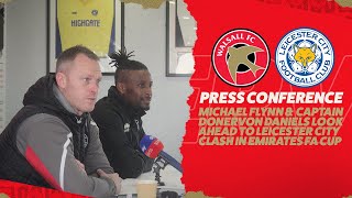 Press Conference: Emirates FA Cup fourth round vs Leicester City