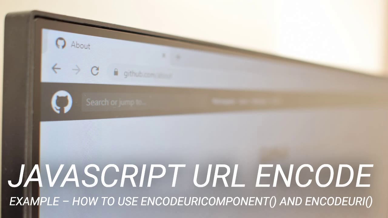 JavaScript URL Encode Example – How To Use EncodeURIcomponent() And ...