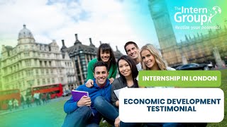 Internship in London - Economic Development Testimonial - Shanell's Experience