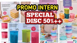 BOCORAN KATALOG PROMO TUPPERWARE BULAN FEBRUARI 2023, TUPPERWARE PROMO INTERN DISCOUNT 50%