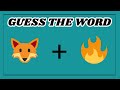 Guess the Word by Emoji | Emoji Quiz Challenge