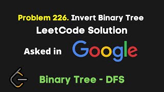 Problem 226. Invert Binary Tree LeetCode Easy Solution | Binary Tree BFS