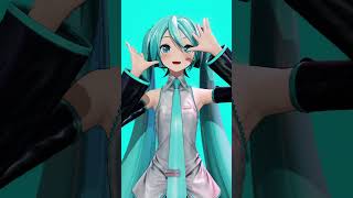 【MMD】PAKU YYB式初音ミク Miku Hatsune #Shorts