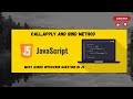 Master JavaScript Interview Questions: call, apply, and bind Explained Simply!