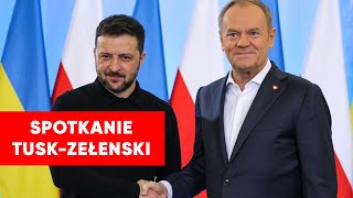 Zełenski w Polsce. Tusk o współpracy z Ukrainą:Kto tego nie rozumie, jest albo głupcem, albo zdrajcą