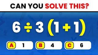 Can YOU Solve It? The VIRAL Math Problem Most People Get WRONG!