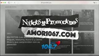 Amor 106.7 - Noticias y Promotiones - TV Promo