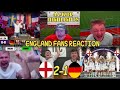 ENGLAND FANS REACTION TO ENGLAND 2-1 GERMANY WOMEN'S EUROS FINAL 2022 GOAL REACTIONS FANS CHANNEL