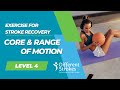 Stroke exercise programme: Level 4 Session 8 – Core & Range of Motion