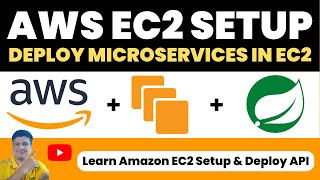 Amazon EC2 Instance Setup and Running Springboot Microservice in EC2 | AWS EC2 and S3 bucket Setup