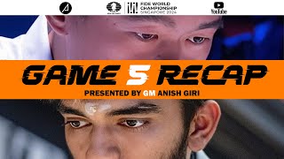 GUKESH?? DING!! AGAIN??? Game 5 Recap