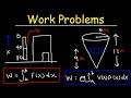 Work Problems - Calculus