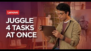 Lenovo Tab P12 | Juggle 4 tasks at once