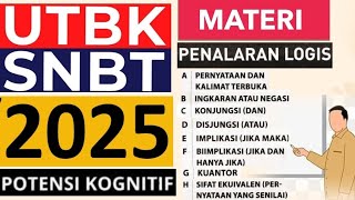 MATERI PENALARAN LOGIS UTBK/SNBT 2025