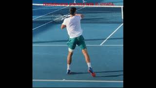 Forehand   leg drive