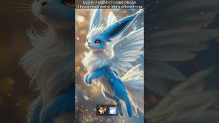 【もしもポケモンシリーズ】リアルなイーブイの〇〇タイプ進化集 #shorts  #pokemon #evolution   #aiart   #ポケモン  #eevee