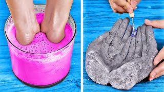 DIY Cement And Gypsum Crafts And Home Decor Tutorials