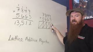Lattice Addition Algorithm - Adding Differently