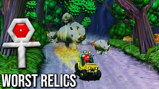 Top 5 WORST Platinum Relics in Crash: The Wrath of Cortex