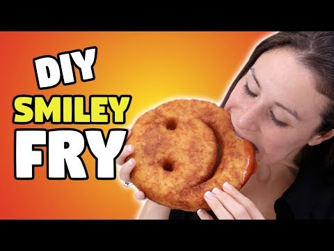 DIY GIANT SMILEY FRY DIY GIANT SMILEY FRY