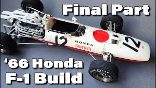 Final Assembly: Tamiya's first 1/12 scale F1 kit