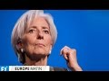 Christine Lagarde appelle à alléger la dette de la Grèce