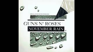 Guns N' Roses - November Rain (LP Version) - Limited Edition (1992) (UK) (33 ⅓ RPM) (432Hz)