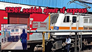 12987 sealdah ajmer sf express small journey with general coach experience @ItsHYVlogs @HYBurst