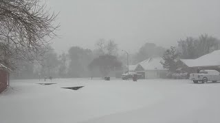 A Winter Wonderland in Broussard