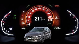 Top speed & acceleration test | Hyundai i30 Combi N Line T-GDI mild-hybrid