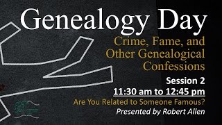 Genealogy Day 2017 at FPLD, Session 2