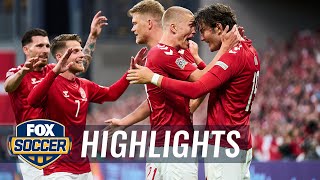 Denmark vs. Austria Highlights | UEFA Nations League | FOX SOCCER