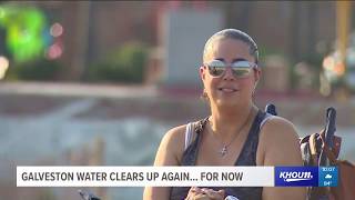 Galveston Water Clears Up Again For Now