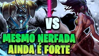 MESMO NERFADA, AKALI AINDA É MUITO FORTE, NASUS VS AKALI | League of Legends | Nasus