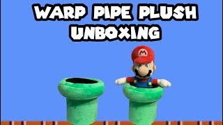 Warp Pipe Plush Unboxing